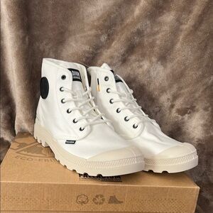 Palladium Men's White High-Top Sneakers